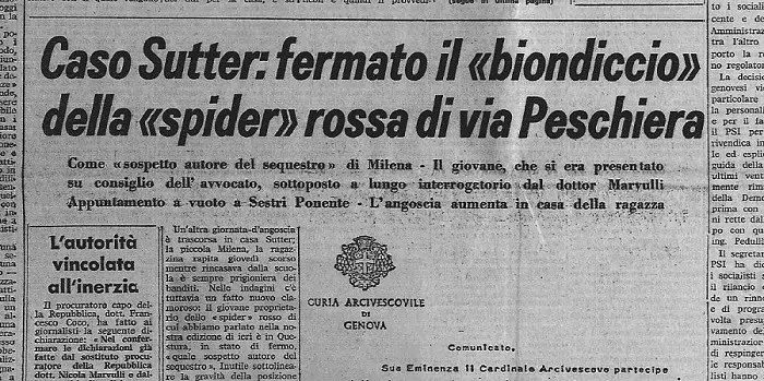 Lorenzo Bozano - Milena Sutter - Il Biondino della Spider Rossa - IlBiondino.Org - blog ---