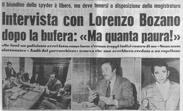 Lorenzo Bozano - sequestro e omicidio milena sutter - blog ilbiondino.org - Agenzia Corte&Media Verona
