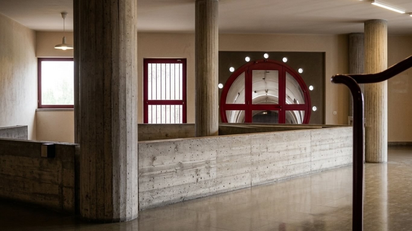 Ricostruzione Collegio "Il Colle" di Urbino, scena del crimine di Floride Cesaretti