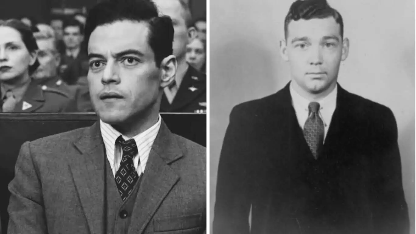 Douglas Kelley, psichiatra di Norimberga interpretato da Rami Malek