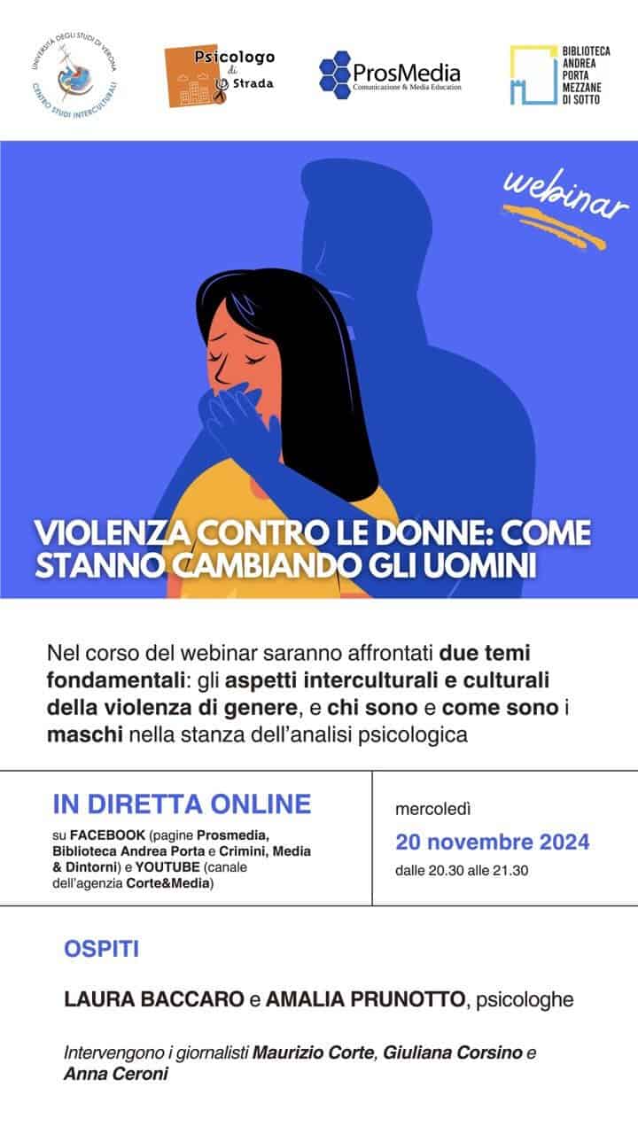 Webinar di psicologia sulla violenza contro le donne